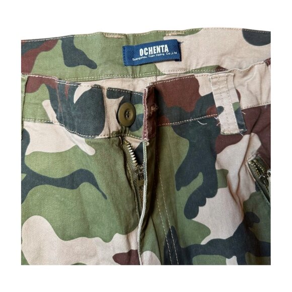 New Ochenta Camo Cargo Pants – Size 10 - Picture 3 of 3